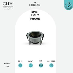 GH - K55CZN011 UV اطار هاينزو مانع توهج 5سم ابيض كروم اسود