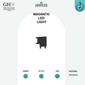 GH - 261 T - 02C مغناطيس هاينزو وصلة زاوية مجرا ظاهر