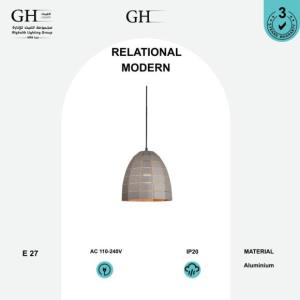 علاقي مفرد رمادي GH HD 2637-1