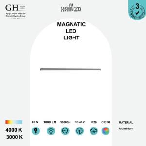 مغناطيس هاينزو ثابت بنل اسود42 واط  GH - 2642