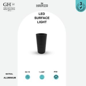 GH - M 5097 سلندر هاينزو المنيوم اسود اسود
