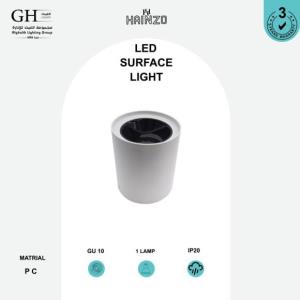 GH - 6002 M RD  سلندر هاينزو بلاستيك ابيض اسود
