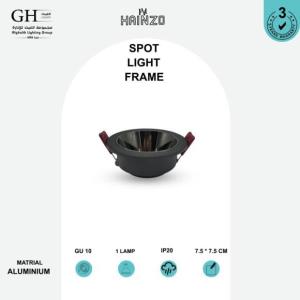GH - 6012 - RD   UV  اطار هاينزو المنيوم اسود  اسود