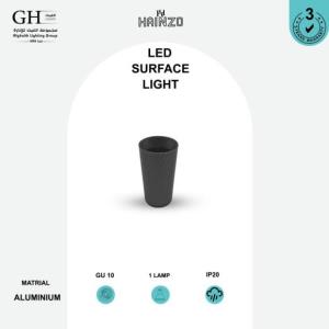GH - M 5095 سلندر هاينزو المنيوم اسود اسود