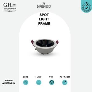 GH - 6011 - RD    UV اطار هاينزو المنيوم ابيض اسود
