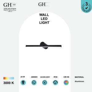 GH - 1118 /1000MM LED ابليك مرايا هاينزو اسود
