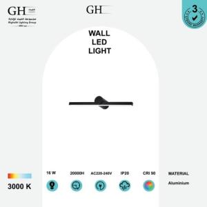 GH - 1118 /800MM LED ابليك مرايا هاينزو اسود