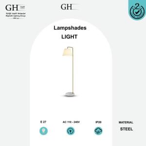 GH - F6748 - ستاند اباجوره مودرن كوبر غطاء ابيض